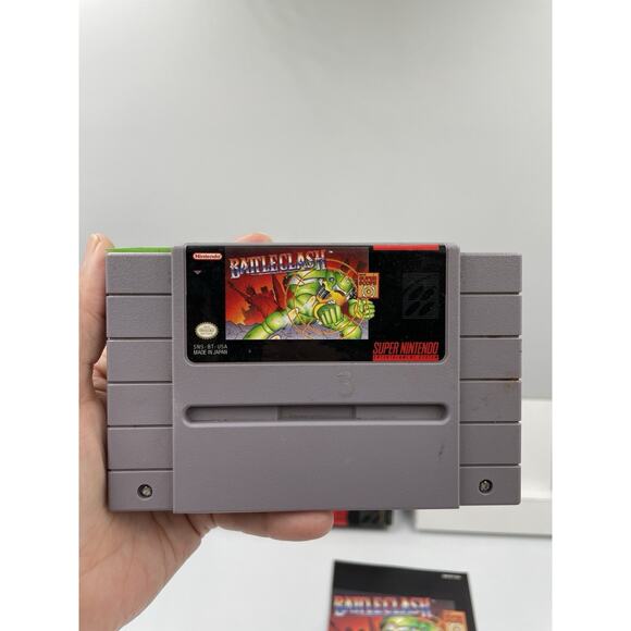 Battle Clash (Super Nintendo SNES) Complete CIB Authentic - Picture 10 of 11